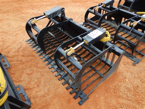 cheap skid steer grapple|used grapple rake for sale.